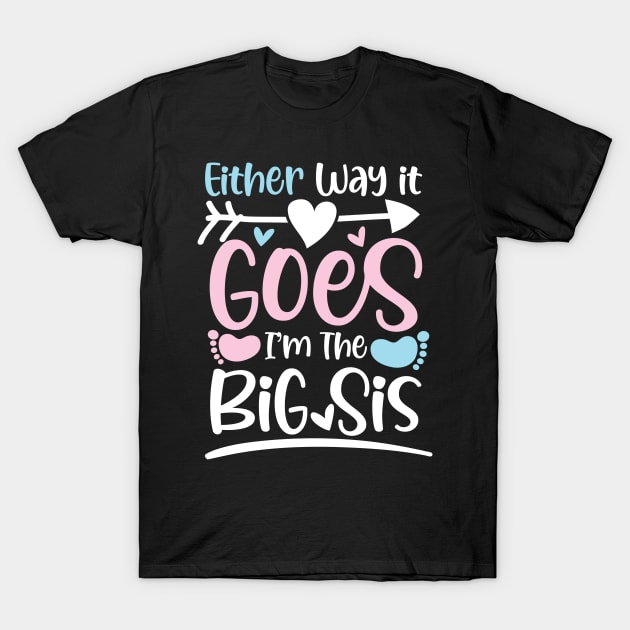 Either Way It Goes I'm The Big Sis T-Shirt by AngelBeez29